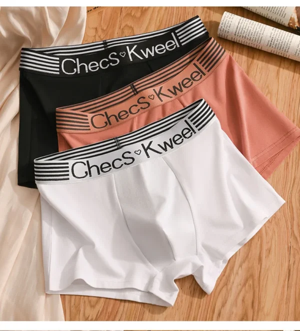 1PCS Boxers Men Soft Breathable Boxer Briefs with U Convex Design Quick Dry Moisture-wicking Underwear for Comfort Support Quick - Image 3