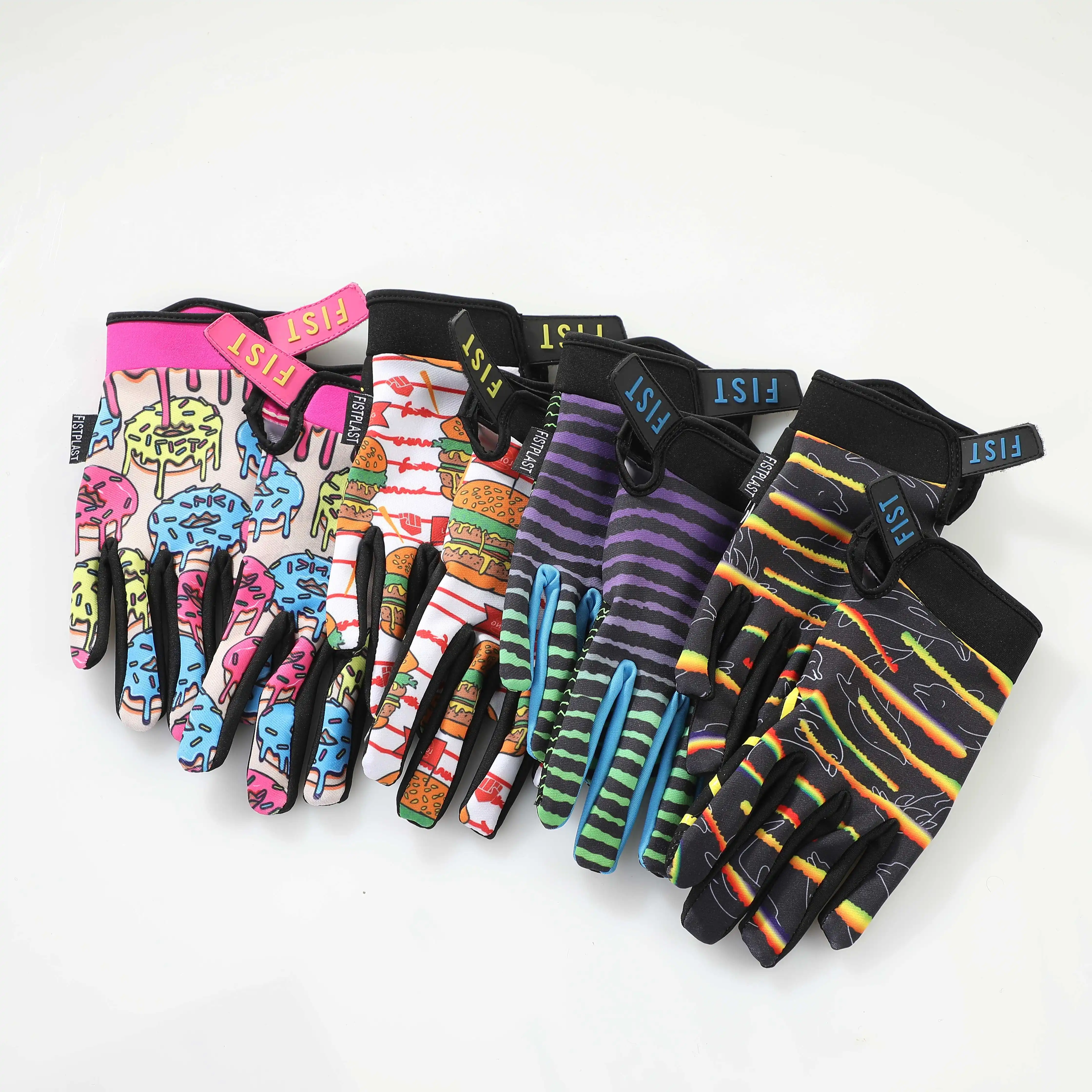 Fistplast Kids Cycling Gloves Lightweight Sporty Long Finger Protective Gear Minimalist Design for Childern's Bike Riding - Image 6