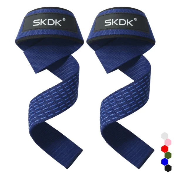 Weightlifting Wrist Straps Strength Training Adjustable Non-slip Gym Fitness Lifting Strap Wrist Support Grip Band