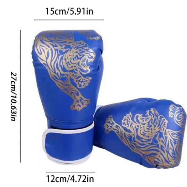 Adult PU Leather Boxing Gloves, Breathable Boxing Gloves, Training, Taekwondo, Family Sports - Image 6
